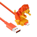 Funny Humping Dog Fast Charger Micro Usb/Ios/Type-C Charging Cable for Apple Android Phone Charger Data Line Decompression Toys